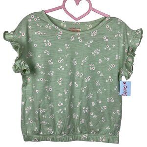 Cat & Jack Floral Cinch Top